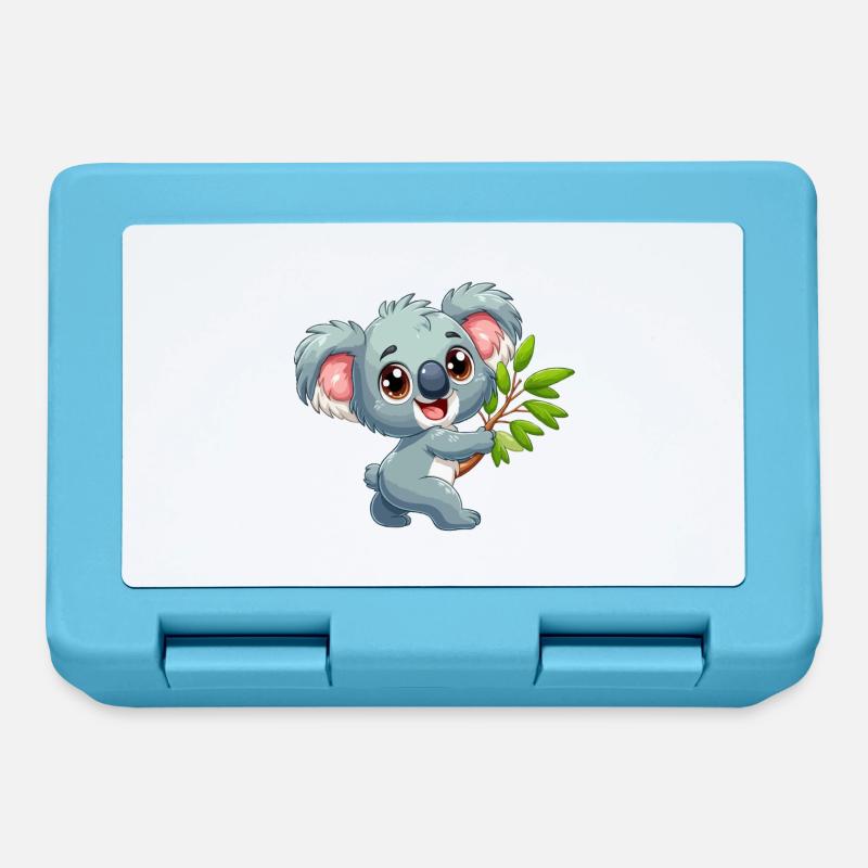 Koala - Boîte à goûter - bleu saphir