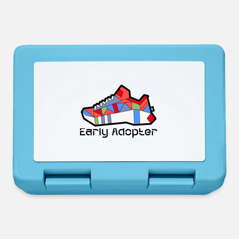 Shoe 5 - Lunchbox - sapphire blue