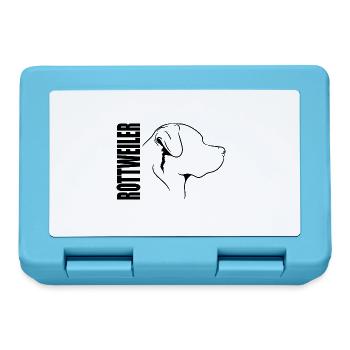 Rottweiler Profile Dogs Dog Wilsigns - Lunchbox - sapphire blue - Front