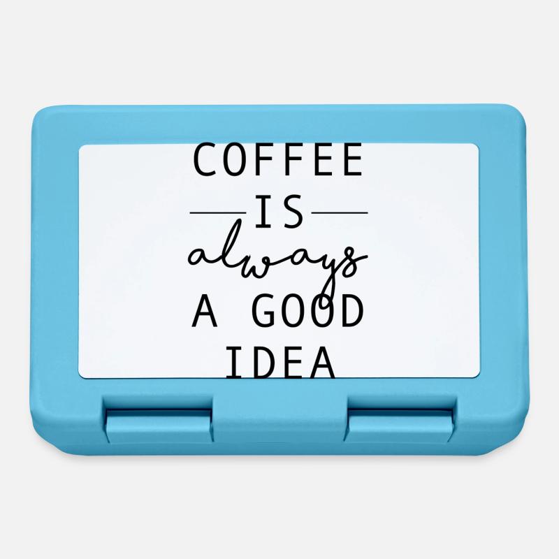 Coffee - Lunchbox - sapphire blue