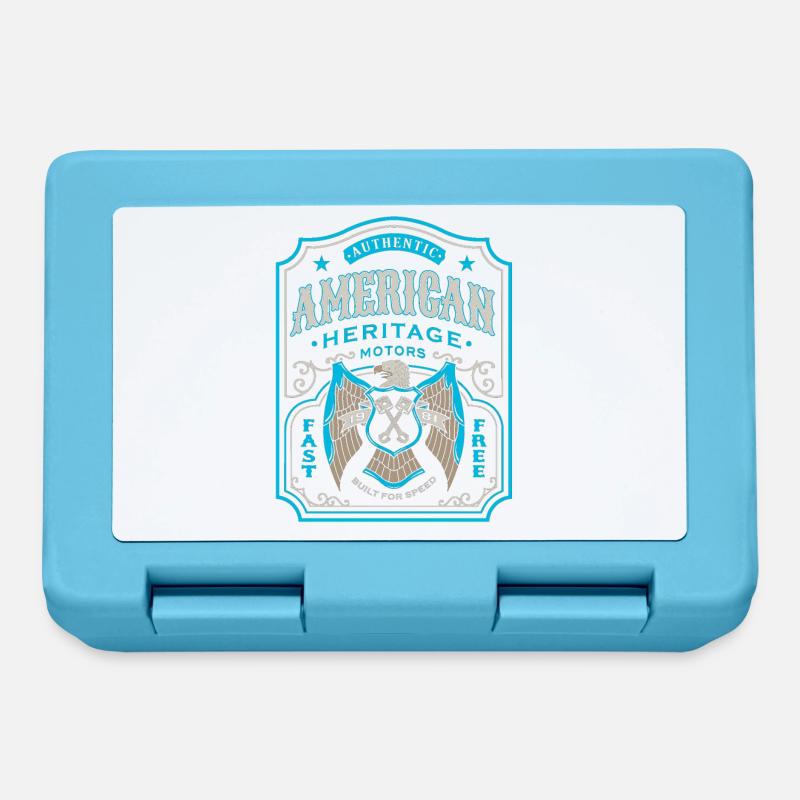 American Motors Design - Boîte à goûter - bleu saphir