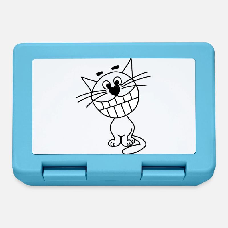 Cheshire Cat - Boîte à goûter - bleu saphir