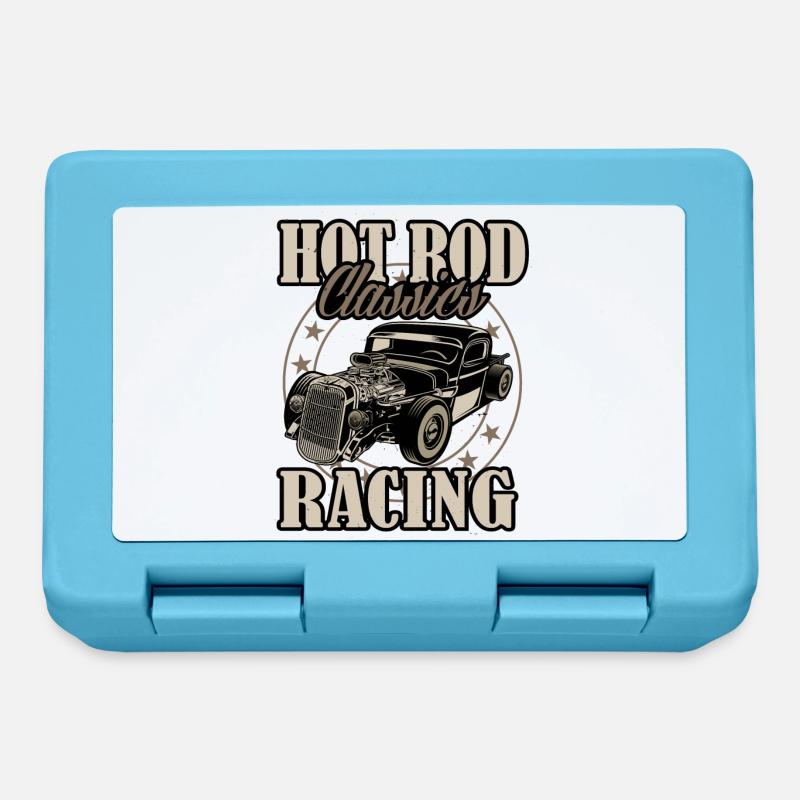 Hot Rod Classics Racing Hotrod - Boîte à goûter - bleu saphir