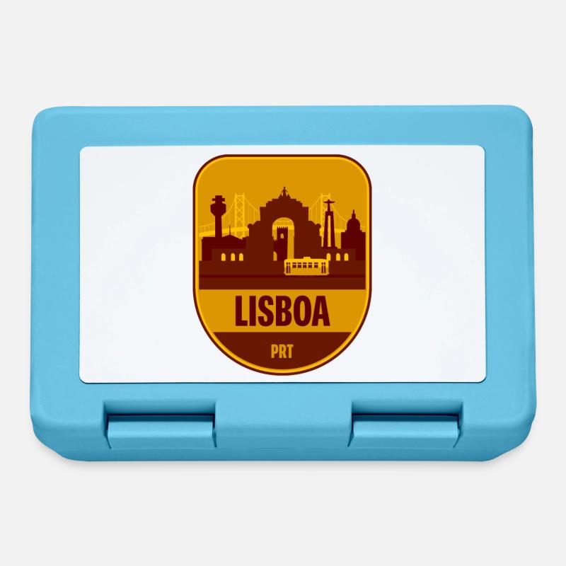 Tramway de la Skyline de Lisboa - Boîte à goûter - bleu saphir