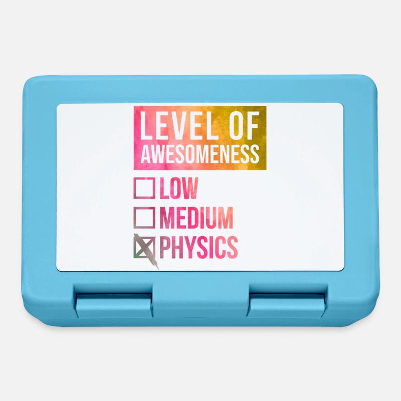 Physics - Lunchbox - sapphire blue