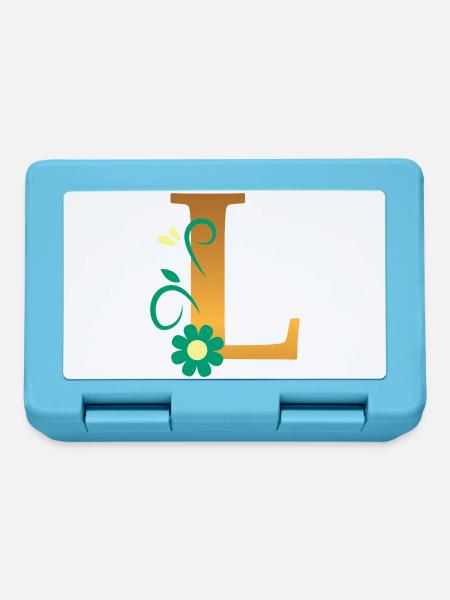 L - Lunchbox - sapphire blue