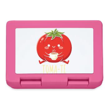 Lustige Spanischlehrerin der Maestra-Schule - Brotdose - Pink - Vorne