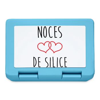 Silica's wedding 77 years of marriage - Lunchbox - sapphire blue - Front