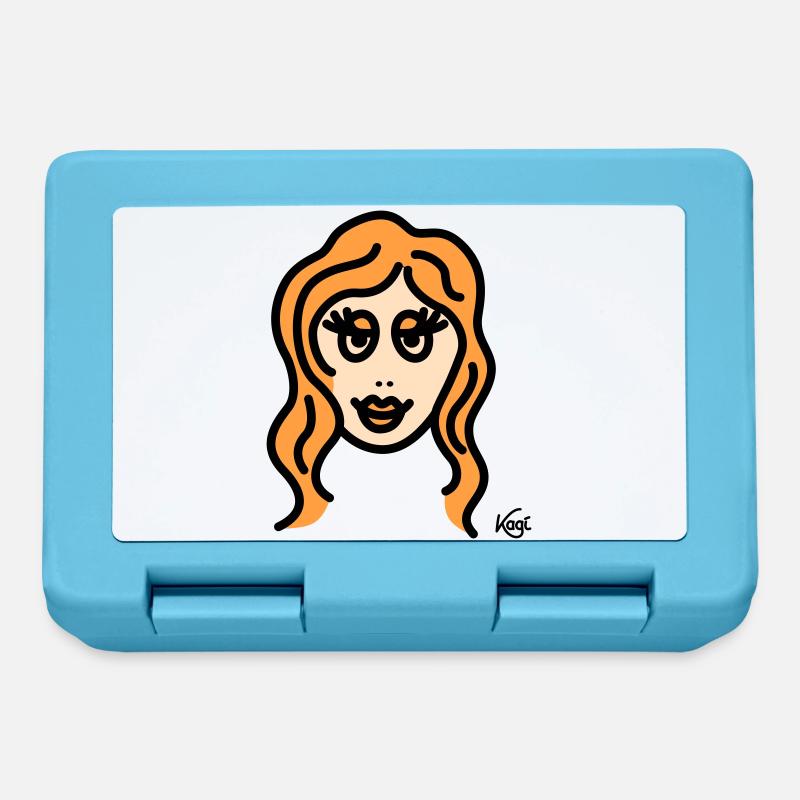 Virgo tall - Lunchbox - sapphire blue