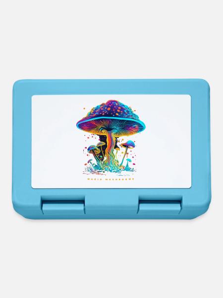 MAGIC MUSHROOM - Brotdose - Saphirblau