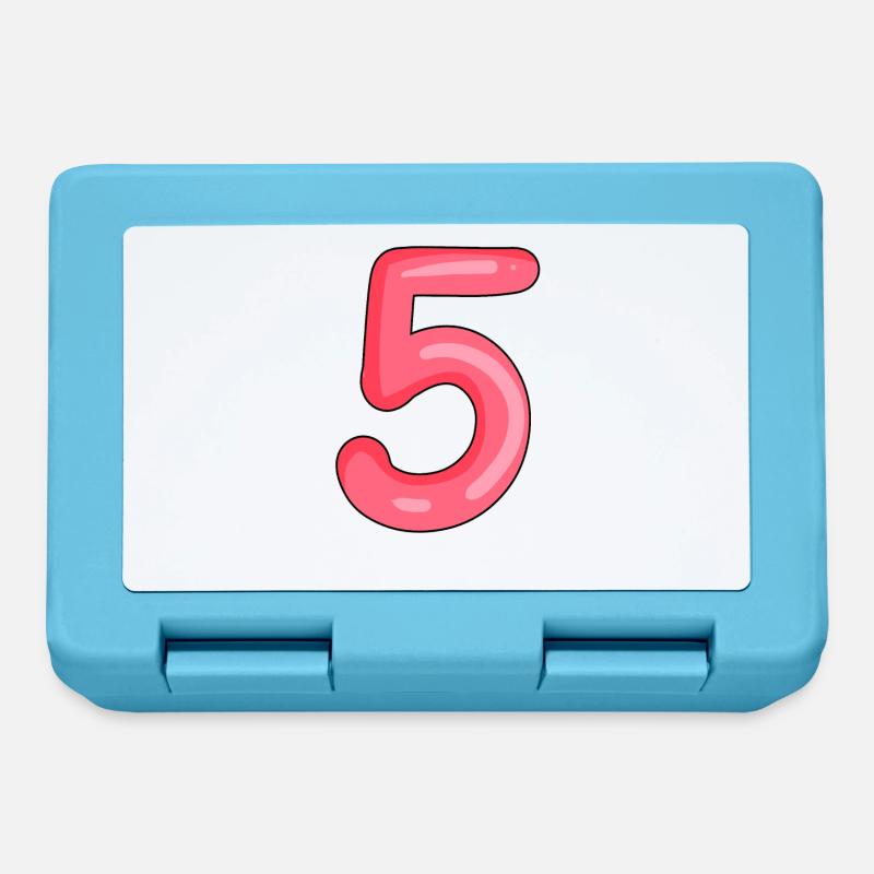 5 - Boîte à goûter - bleu saphir