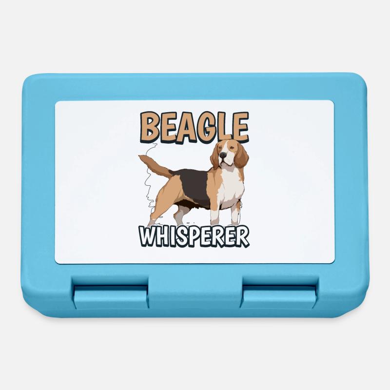 Beagle Whisperer - Boîte à goûter - bleu saphir