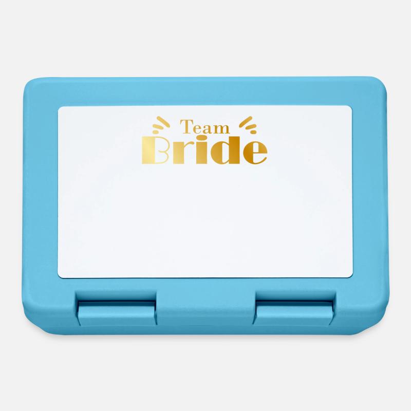 Team Bride - Brotdose - Saphirblau