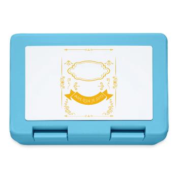 décembre, 38 Ans Que Je Suis Génial Anniversaire - Boîte à goûter - bleu saphir - Devant