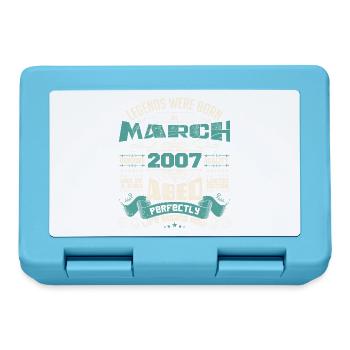 March 2007 | birthday gift - Boîte à goûter - bleu saphir - Devant