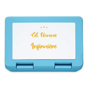 Cet Homme Est Déjà Pris Par Une Infirmière - Boîte à goûter - bleu saphir - Devant