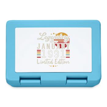 Legendary since January 1981 Limited Edition - Lunchbox - sapphire blue - Front