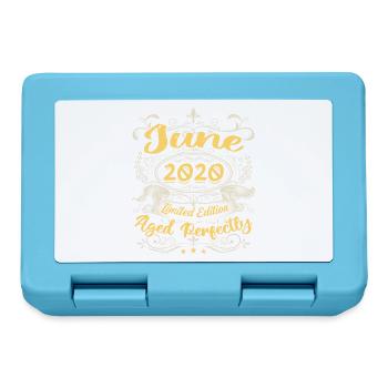 June 2020| Vintage Gift 2020 - Lunchbox - sapphire blue - Front