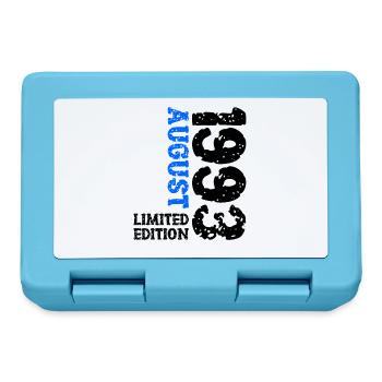 1993 August Limited Edition 30th Birthday Outfit - Lunchbox - sapphire blue - Front