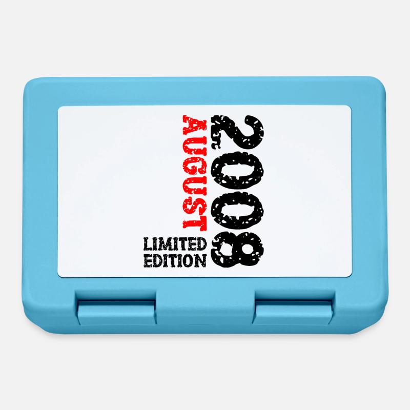 2008 Août Édition Limitée 15e Tenue d’anniversaire - Boîte à goûter - bleu saphir