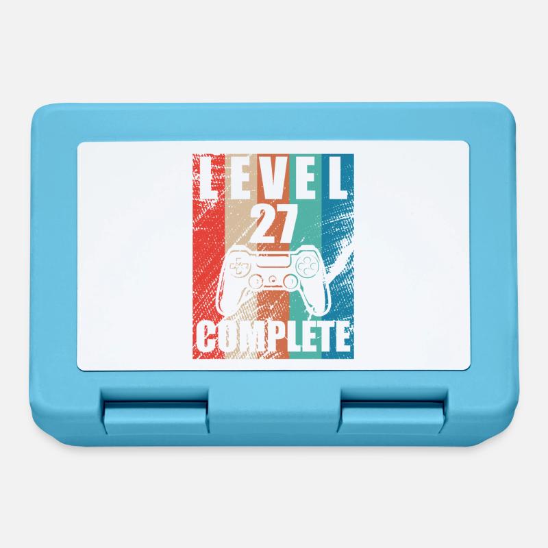 Niveau 27 Complete - Boîte à goûter - bleu saphir