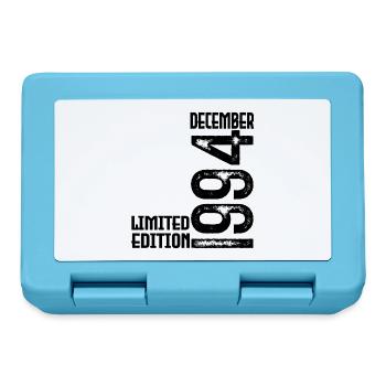 Birthday Gift December 1994. December 1994. - Lunchbox - sapphire blue - Front