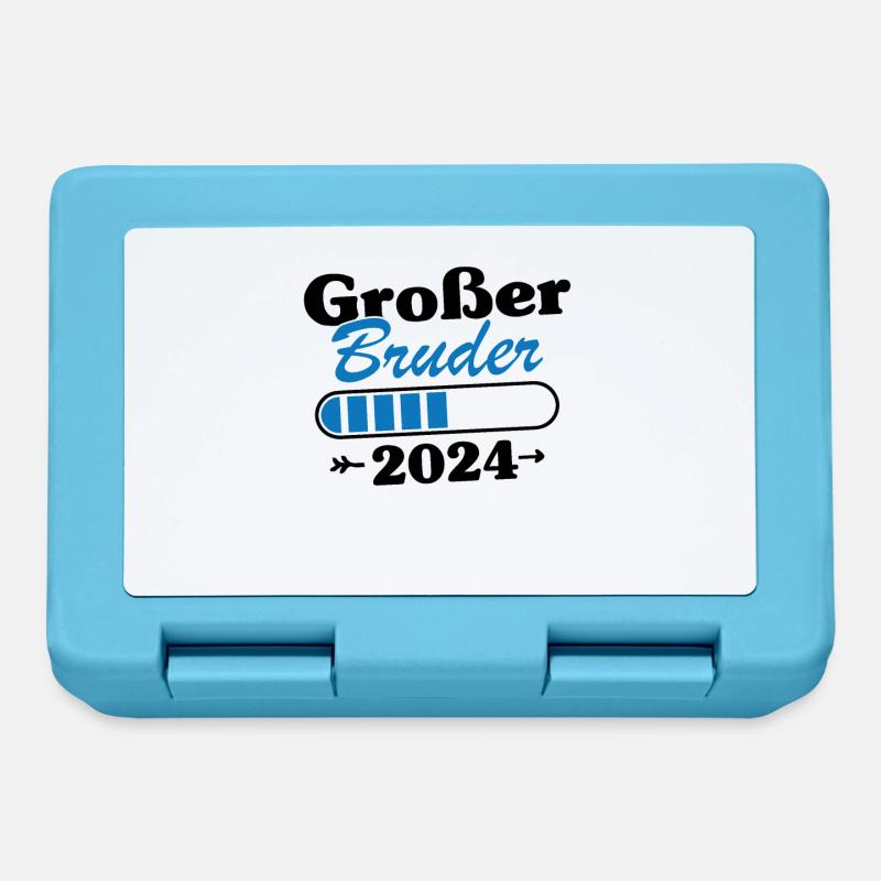 Großer Bruder Loading 2024 - Brotdose - Saphirblau