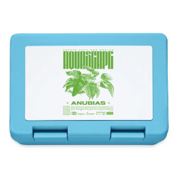 Aquascaping Anubias Aquatic Plant Fish Keeper - Lunchbox - sapphire blue - Front