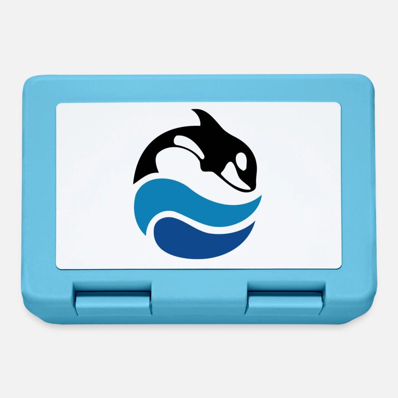 SeaWorld (Vintage) - Boîte à goûter - bleu saphir