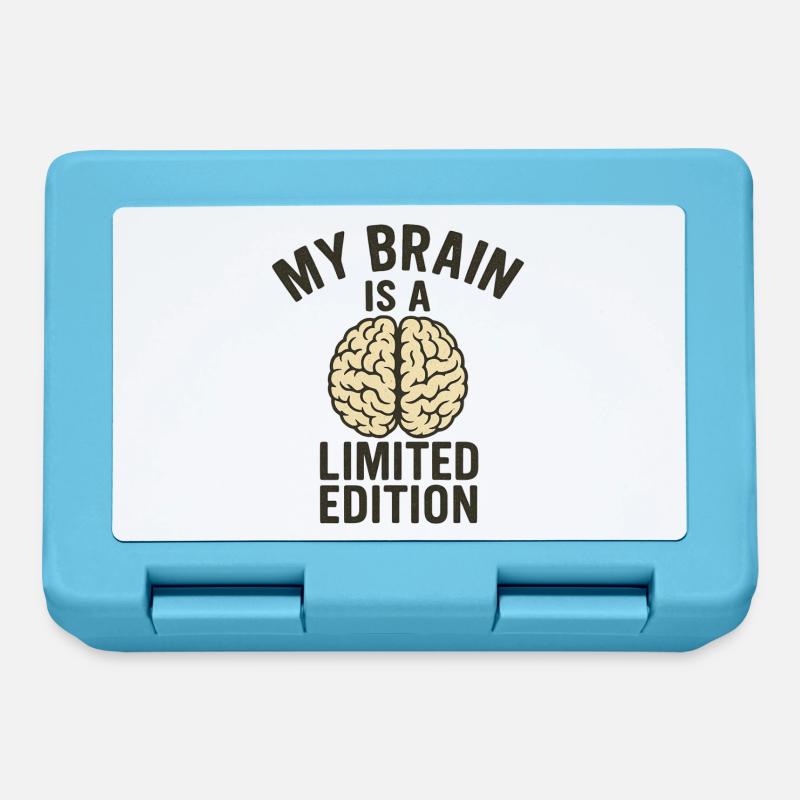 My Brain est une édition limitée - Boîte à goûter - bleu saphir