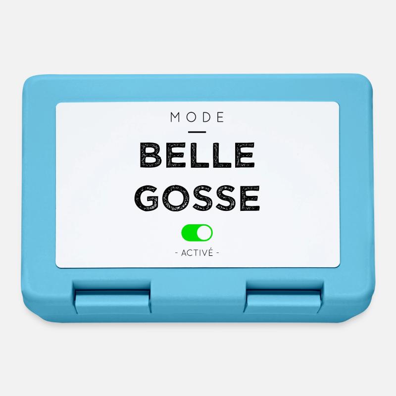 Mode belle gosse - Boîte à goûter - bleu saphir