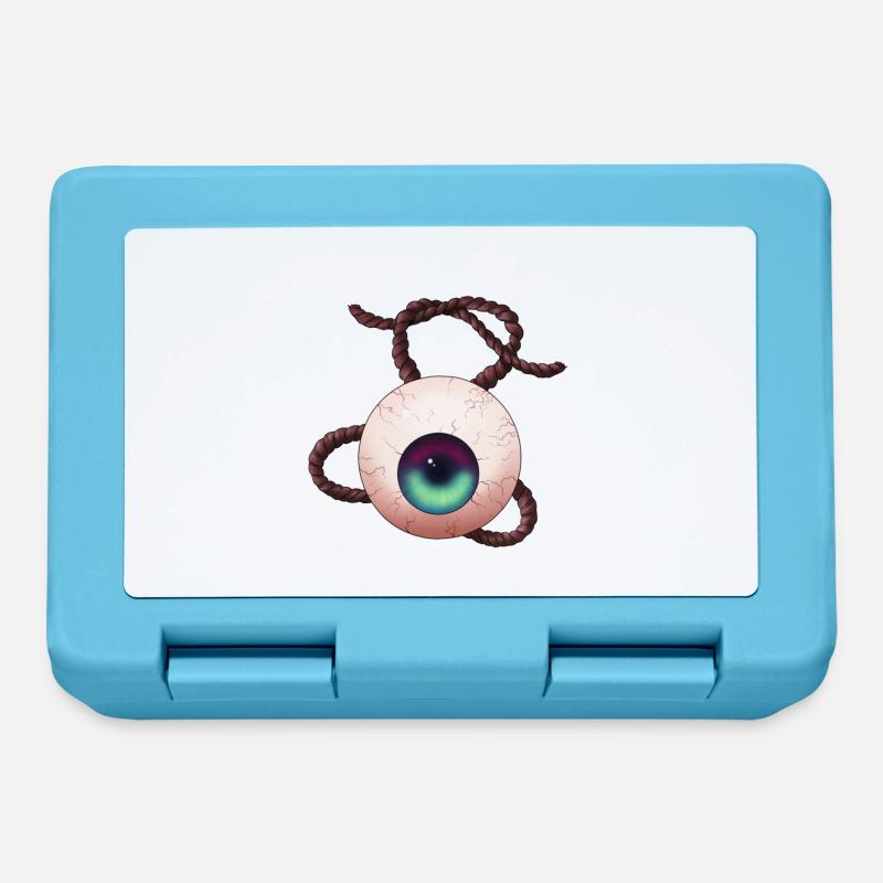 Eyeball - Boîte à goûter - bleu saphir