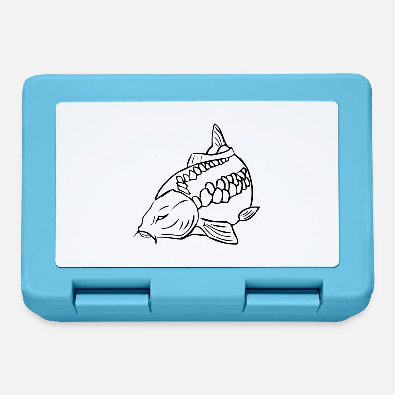 carp3 - Lunchbox - sapphire blue