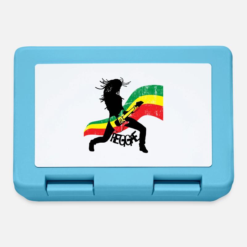 Reggae - Boîte à goûter - bleu saphir