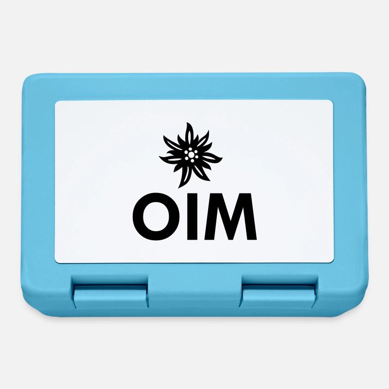 OIM (Alm) - Brotdose - Saphirblau
