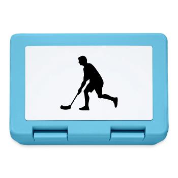 Floorball - Brotdose - Saphirblau - Vorne