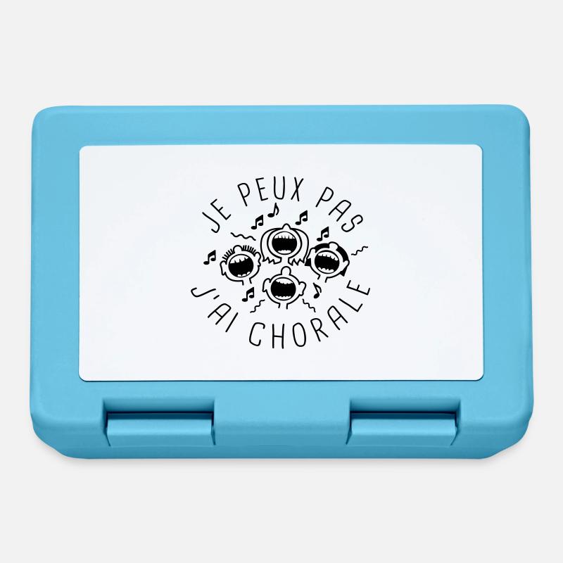 Chorale - Boîte à goûter - bleu saphir
