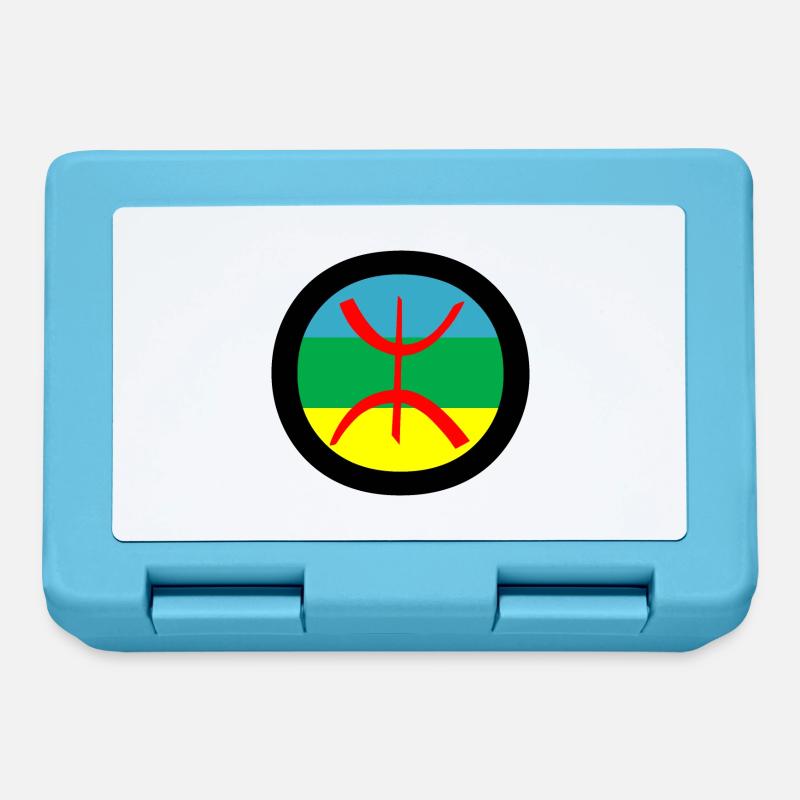 Amazigh - Boîte à goûter - bleu saphir