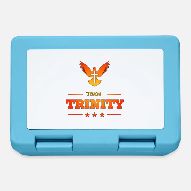 TEAM TRINITY - Brotdose - Saphirblau