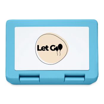 Let Go - Lunchbox - sapphire blue - Front