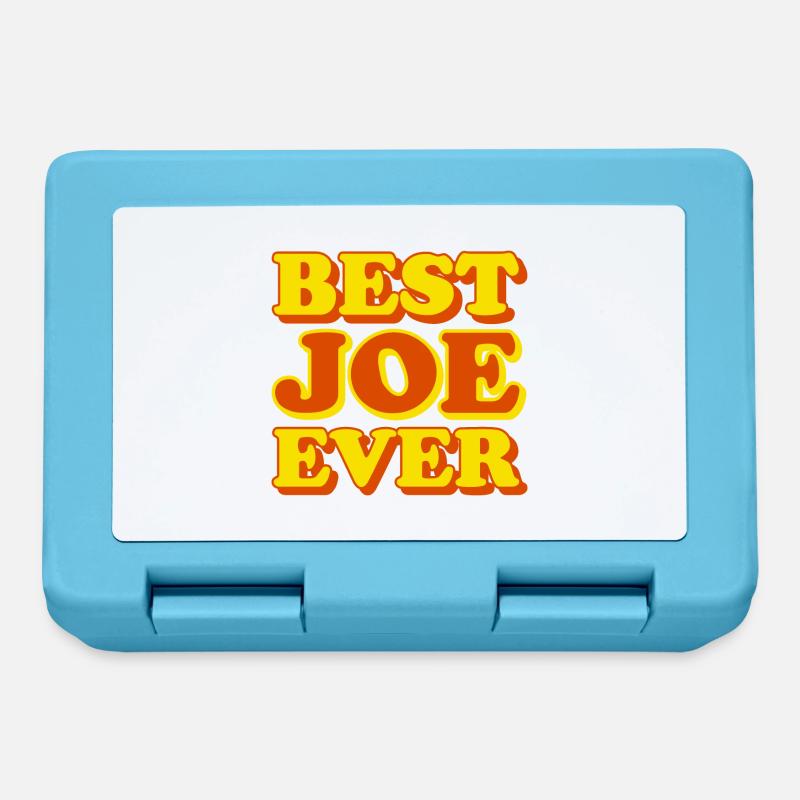 Funny gift with first name Joe - Lunchbox - sapphire blue
