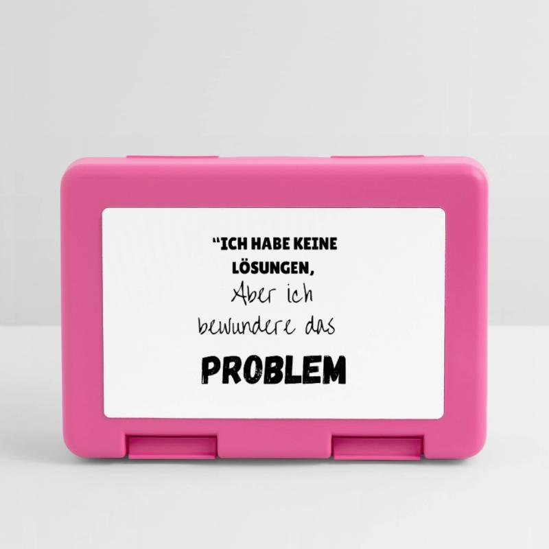 "Problem solution" Lunchbox