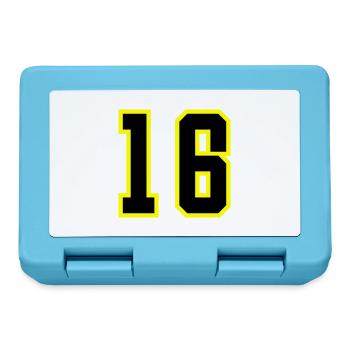 Maillot à 16 numéros - Boîte à goûter - bleu saphir - Devant