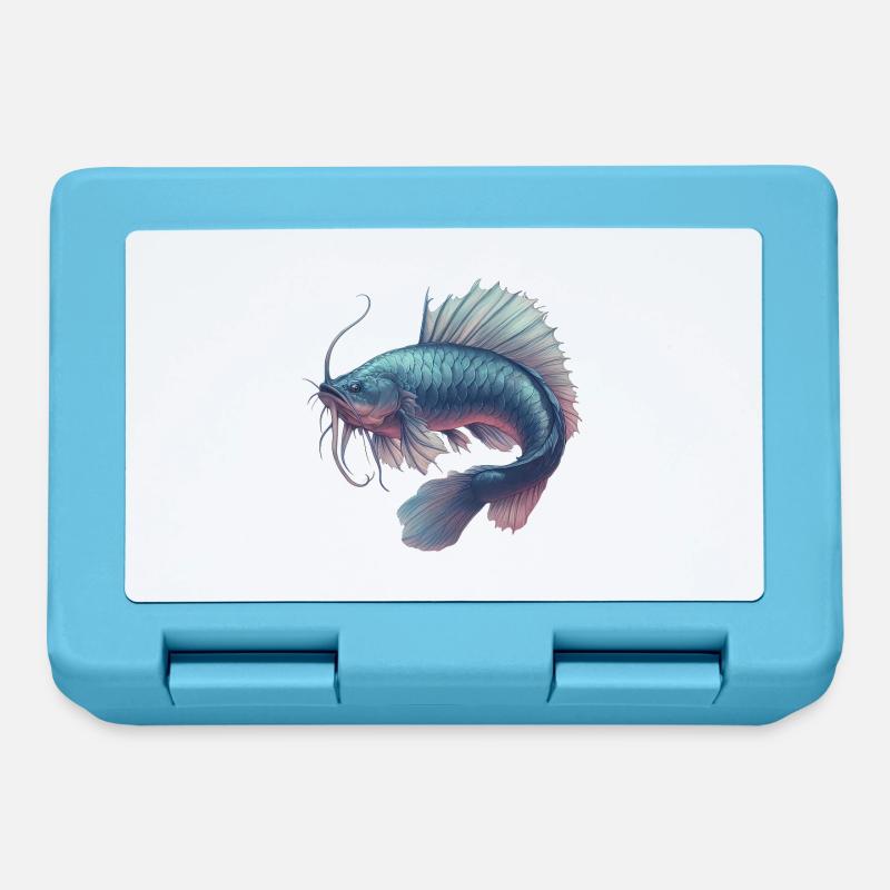 Fantasy Fish - Lunchbox - sapphire blue