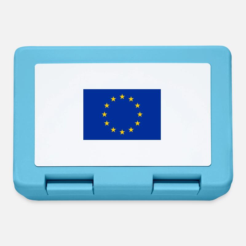 EU flag - Lunchbox - sapphire blue