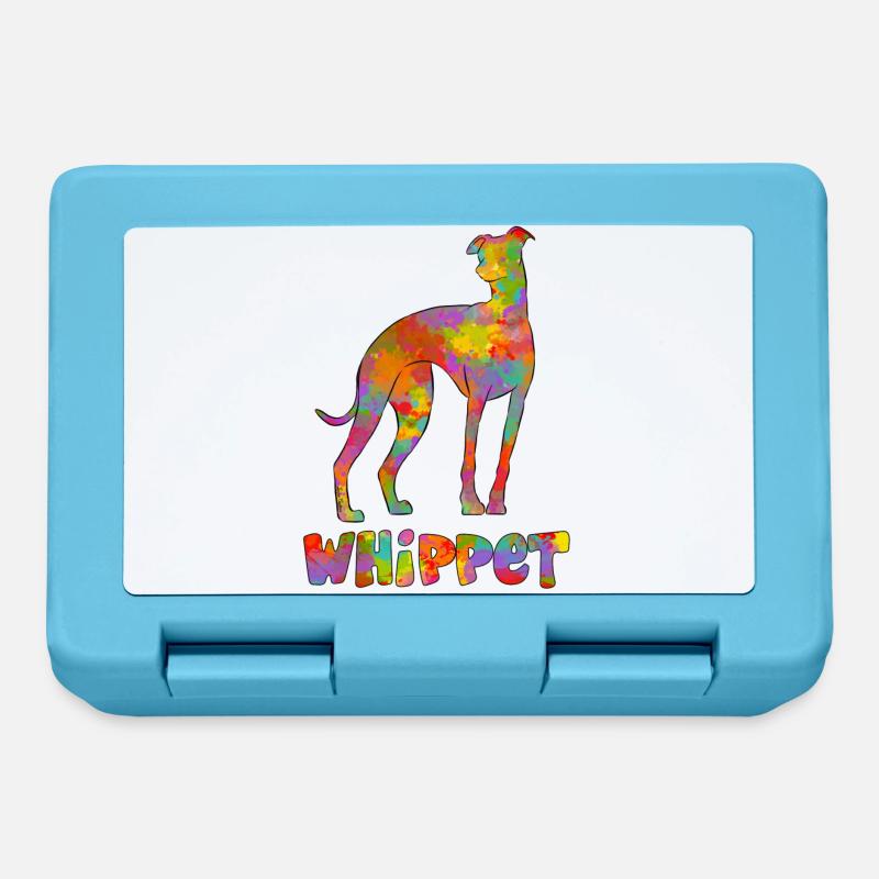 Whippet Multicolor 2 - Lunchbox - sapphire blue
