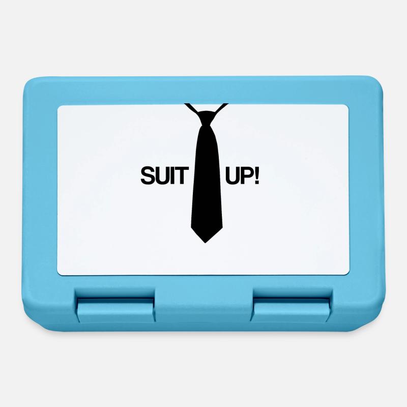 Suit Up! Suit - tie - Lunchbox - sapphire blue