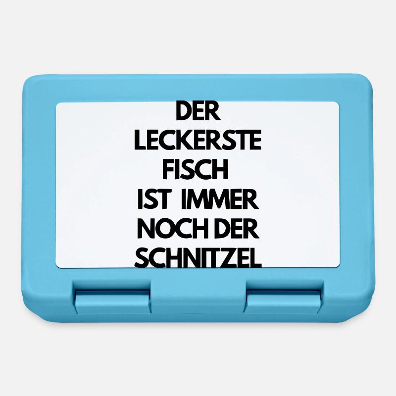 Schnitzel - Brotdose - Saphirblau