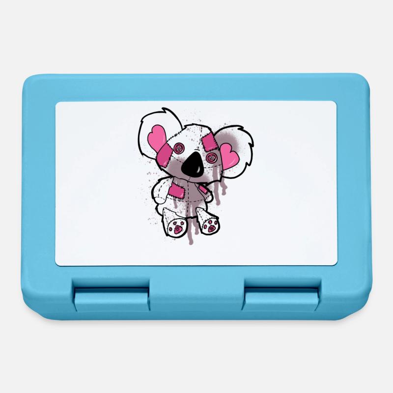 Koala Teddy - Boîte à goûter - bleu saphir
