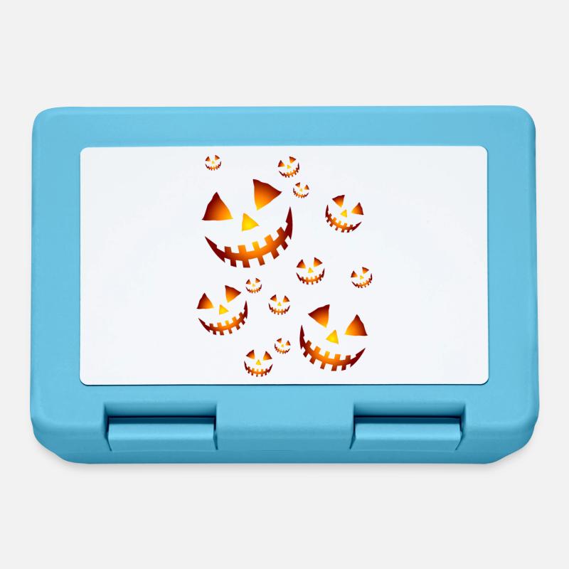 Pumpkins - Lunchbox - sapphire blue